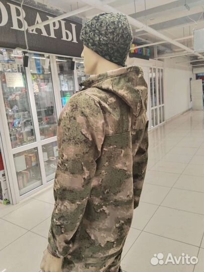 Военная форма костюм Горка весна Пиксельный Мох