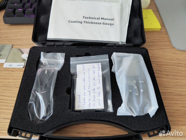 Толщиномер yuwese ec770