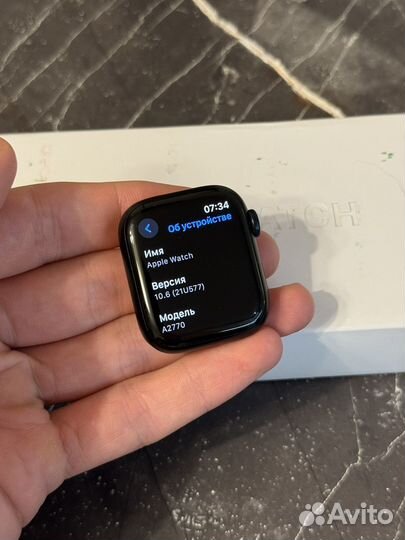 Apple Watch series 8 41mm Midnight