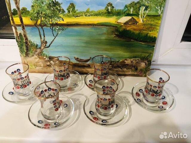 Турецкие чашки для чая