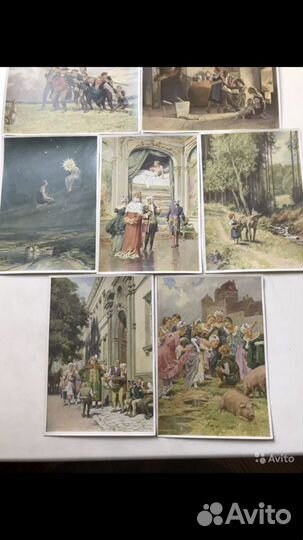 Карточки вкладыши в пачки сигарет Германия 1939 го