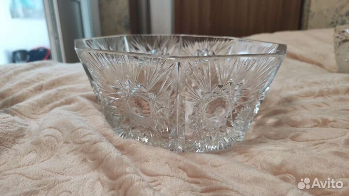 Хрустальная салатница