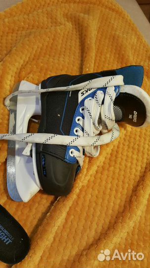 Коньки хоккейные детские раздвижные