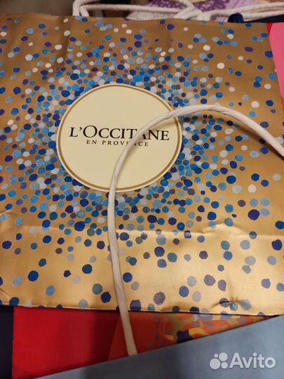 Пакеты loccitane (Локситан) новые