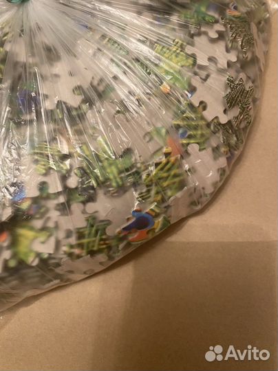 Пазл с павлином 1000 штук