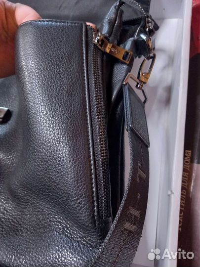Сумка мужская натуральная кожа италия