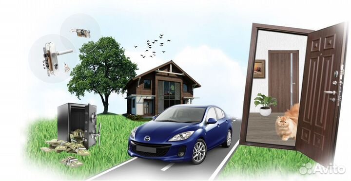 Аварийное вскрытие автомобилей,квартир,гаражей