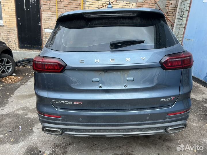 Chery Tiggo 8 Pro 1.6 AMT, 2021, битый, 15 000 км