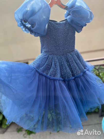 Платье для девочки 122 128 новое