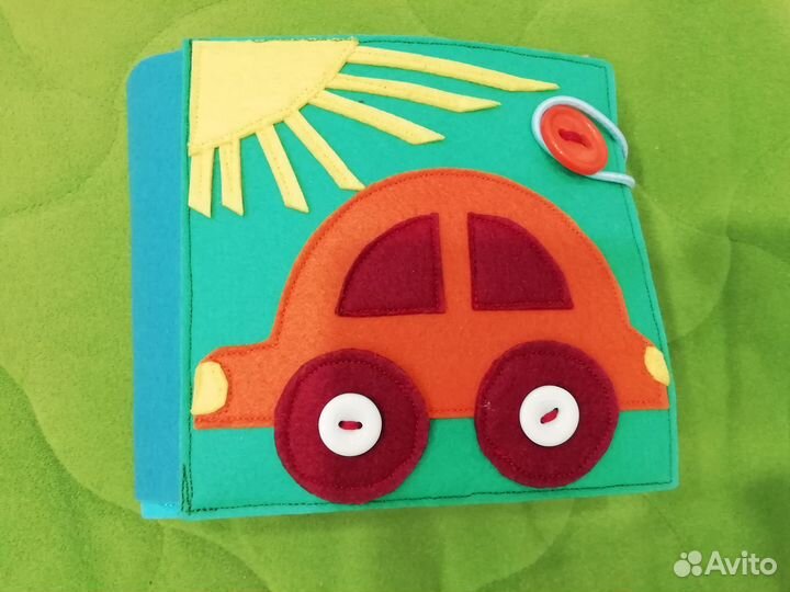 Книжка из фетра