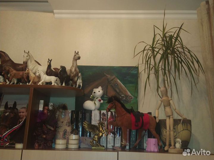 Картина скачки портрет лошадь