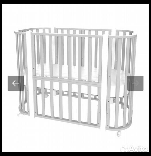 Кроватка-трансформер Malika Verona 4 в 1