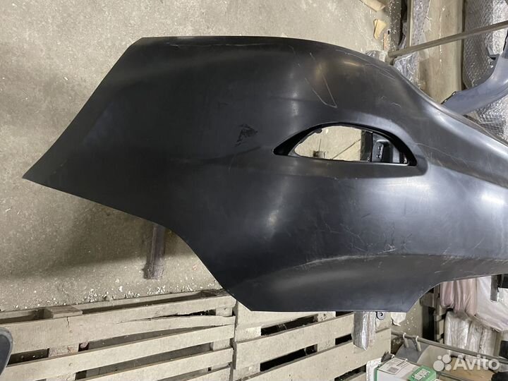 Бампер задний hyundai Solaris 10-14г. седан (SAT