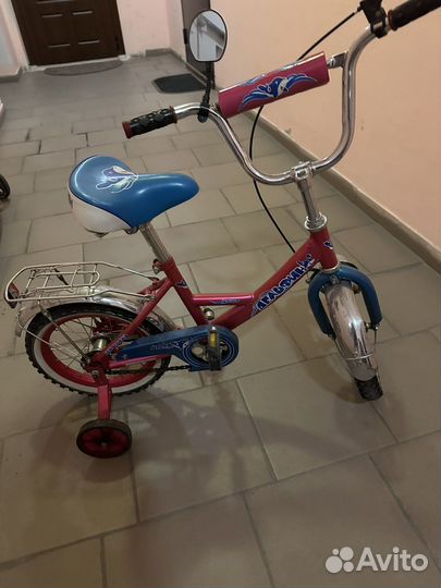 Детский четырехколесный велосипед