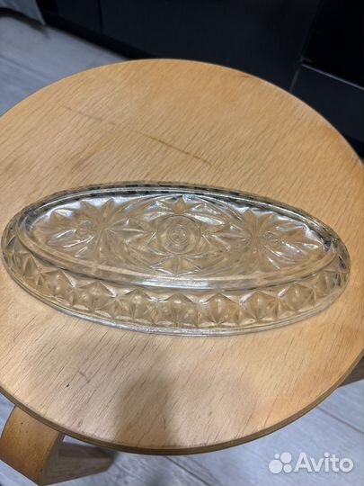 Селедочница стекло