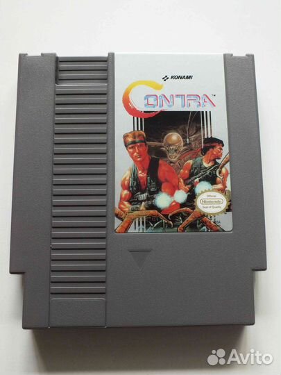 Картридж NES contra konami