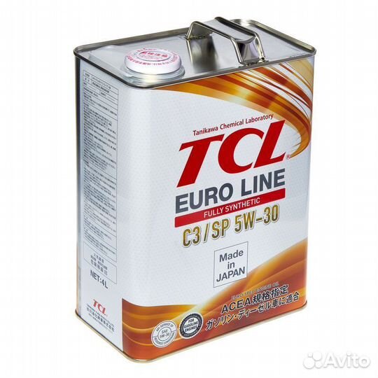 Масло моторное TCL Euro Line SP acea C3, 5W30