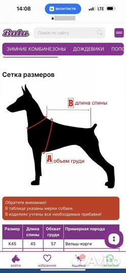 Комбинезон для собаки корги