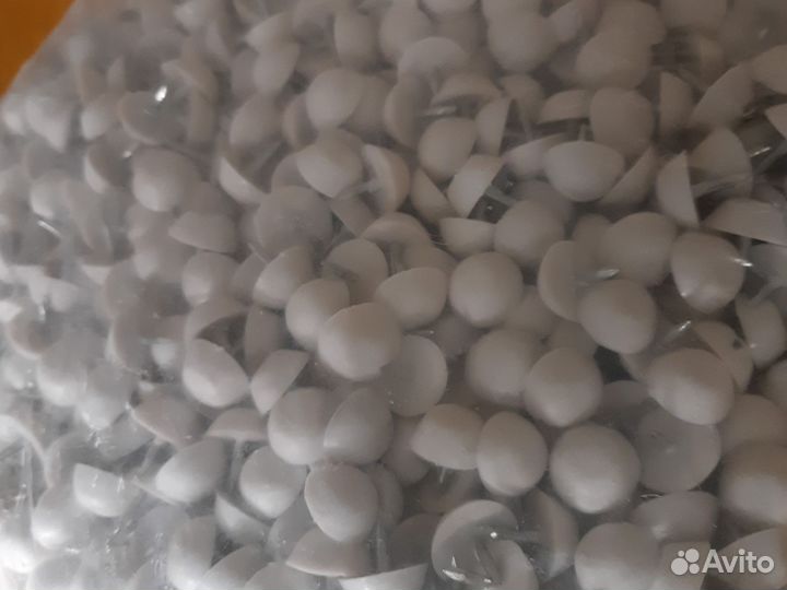 Подпятник-гвоздь белый 1000 штук