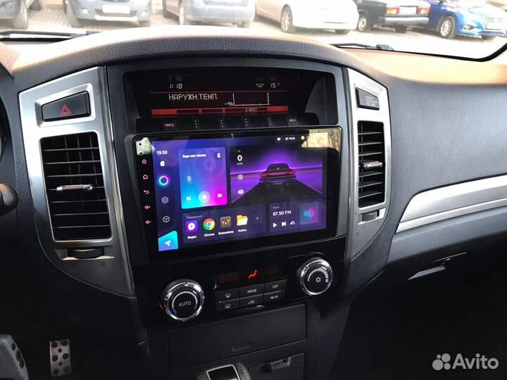 Штатная android магнитола(шгу) Mitsubishi Pajero 4