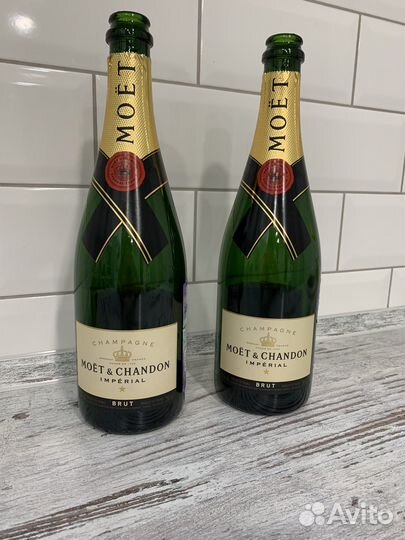 Бутылка из под шампанского Моёт и Шандон 0,75