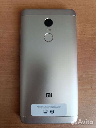 Xiaomi Redmi Note 4X, 3/16 ГБ