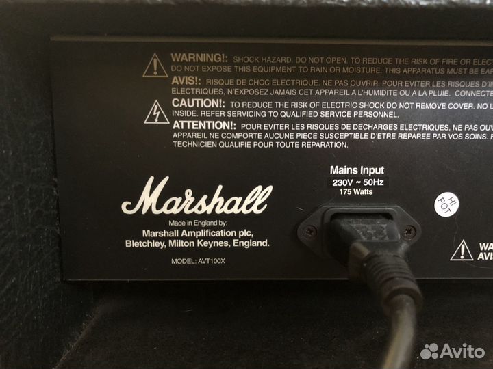 Marshall avt100x
