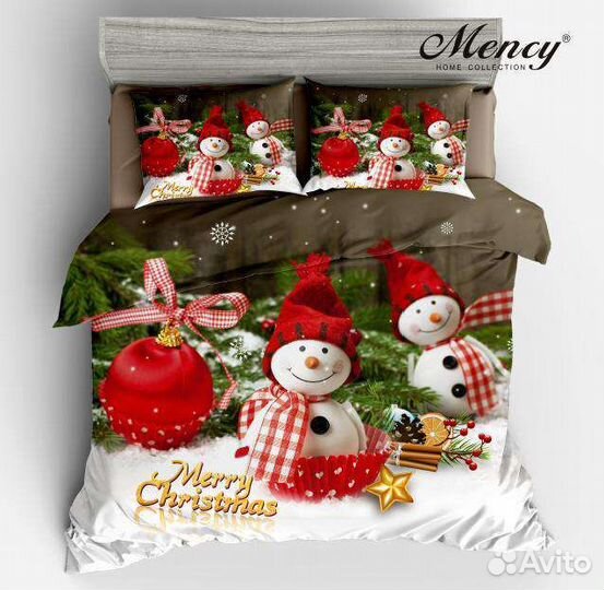 Детское постельное белье новогоднее