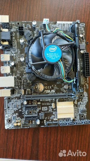 Материнская плата с процессором i5 7500 +8gb