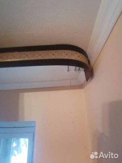 Шторы с ламбрикеном блэкаут. Карниз