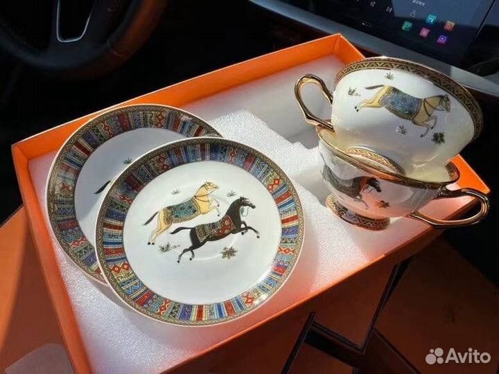 Hermes коробка посуда