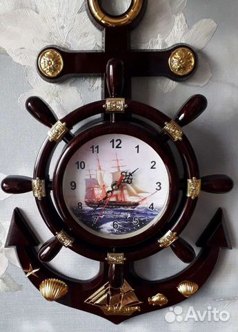 Настенные часы, в морской тематике