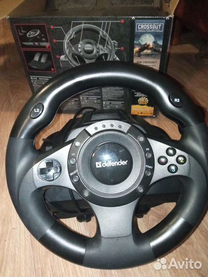 Игровой руль defender forsage drift gt