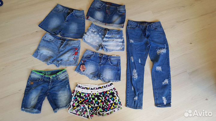 Одежда пакетом шорты,брюки