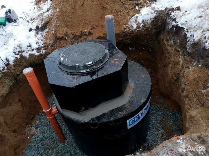 Септик для высокого уровня грунтовых вод