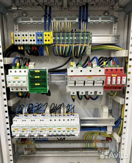 Электрик. Электромонтаж.сборка электрощита