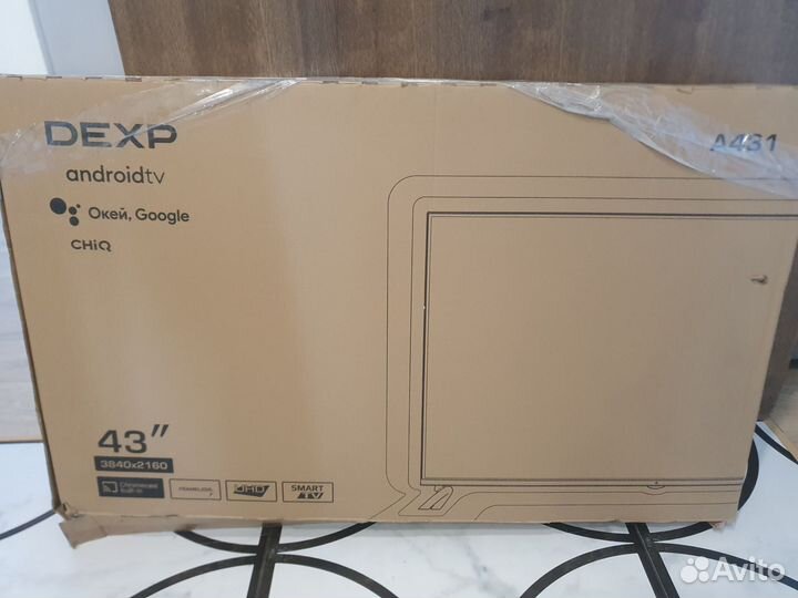 Новый Телевизор Dexp a431