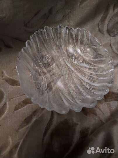 Вазочка конфетница Чехословакия винтаж