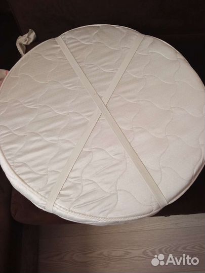 Круглый детский матрас
