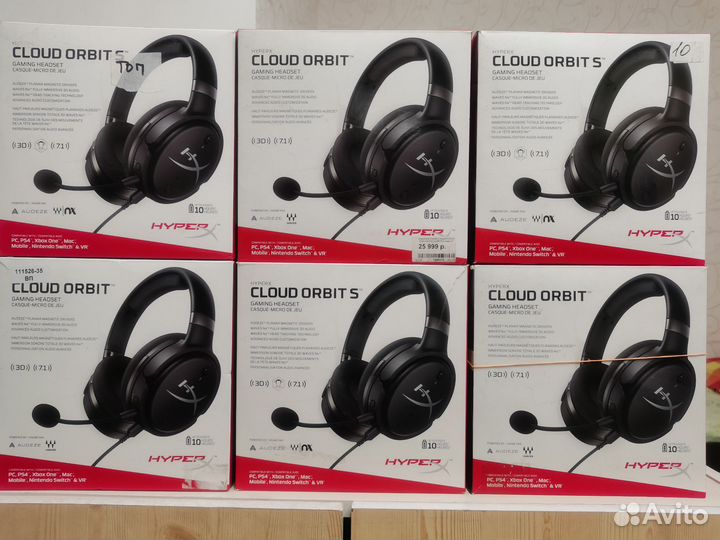 HyperX Cloud Orbit б/у читаем внимательно