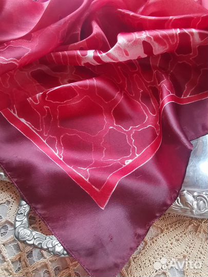 Платок шаль винтаж Италия