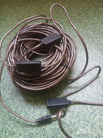Удлинитель кабеля USB 30 метров