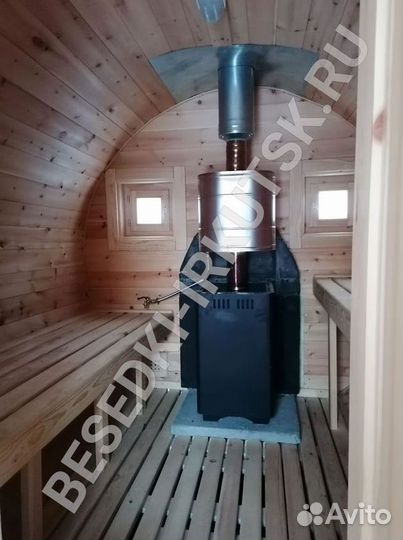 Баня бочка от производителя 2,5 м