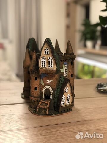 Замок декор аквариумный