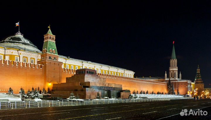 Москва Топ-Экскурсия Мавзолей и Кремлёвский некроп