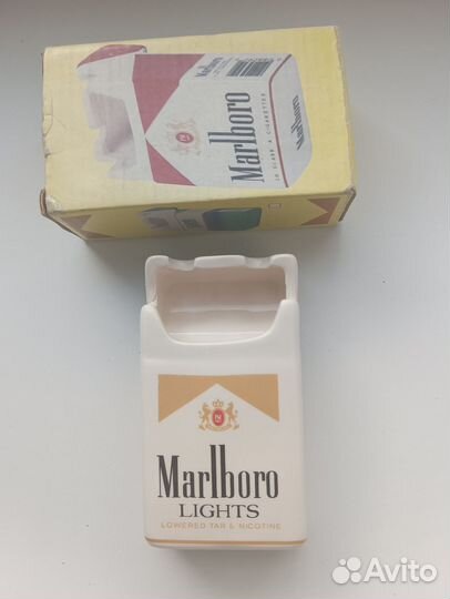 Пепельница керамическая пачка Marlboro lights