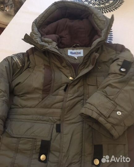 Зимний комплект для мальчика 110