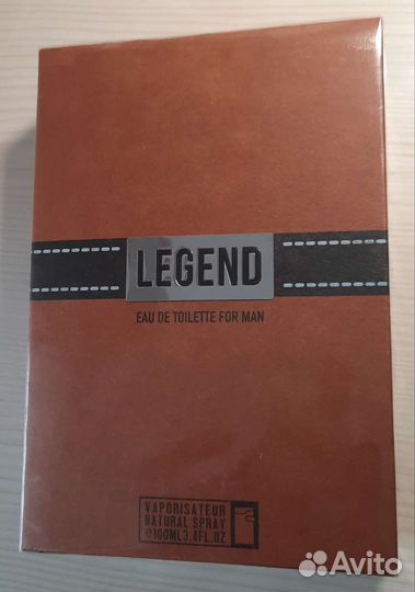Парфюмерная вода legend