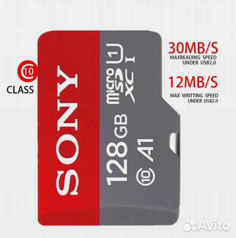 Sony Ultra Micro SD 128 гб 32 гб 64 Гб 256 гб тб 5