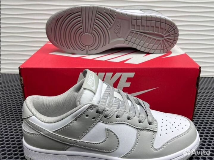 Nike Sb Dunk Low Grey fog (Серые Данки)